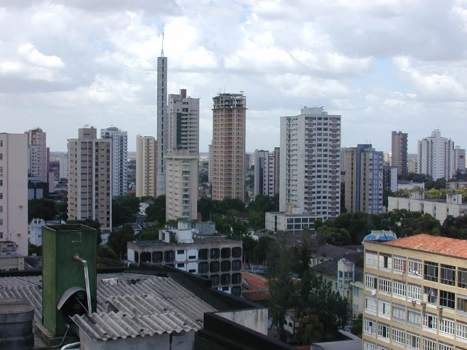 The skyline of Belém, Brazil
