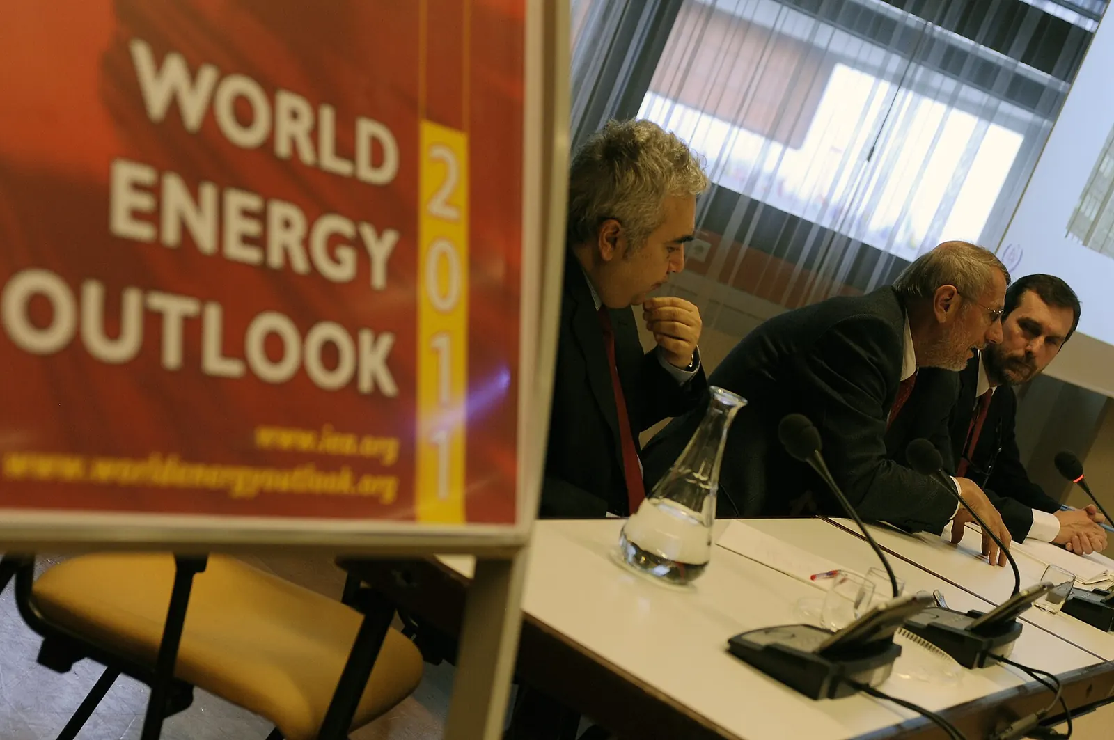 A World Energy Outlook presentation at a joint IAEA and IEA seminar in Vienna