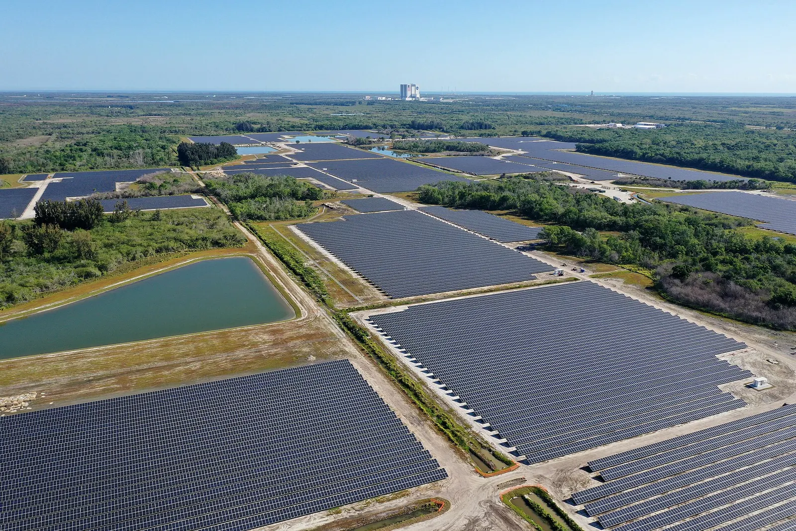 The Discovery Solar Energy Center at Kennedy Space Center, Florida